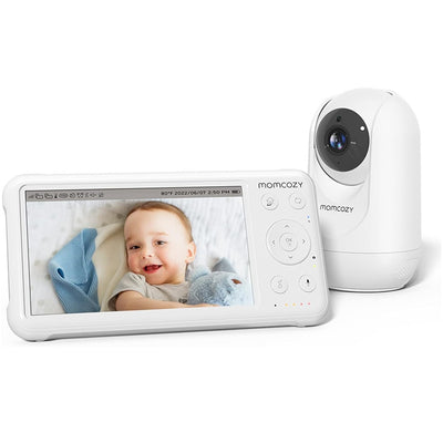 Babá Eletrônica Momcozy BM01 Monitor Hd 1080p Com Câmera - Zoom de 4x